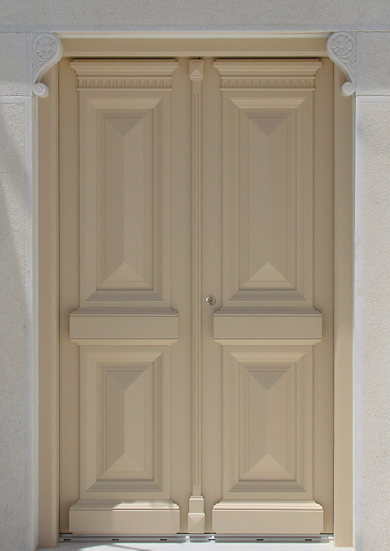 EXPA SA Νeoclassical Paneled Exterior Door