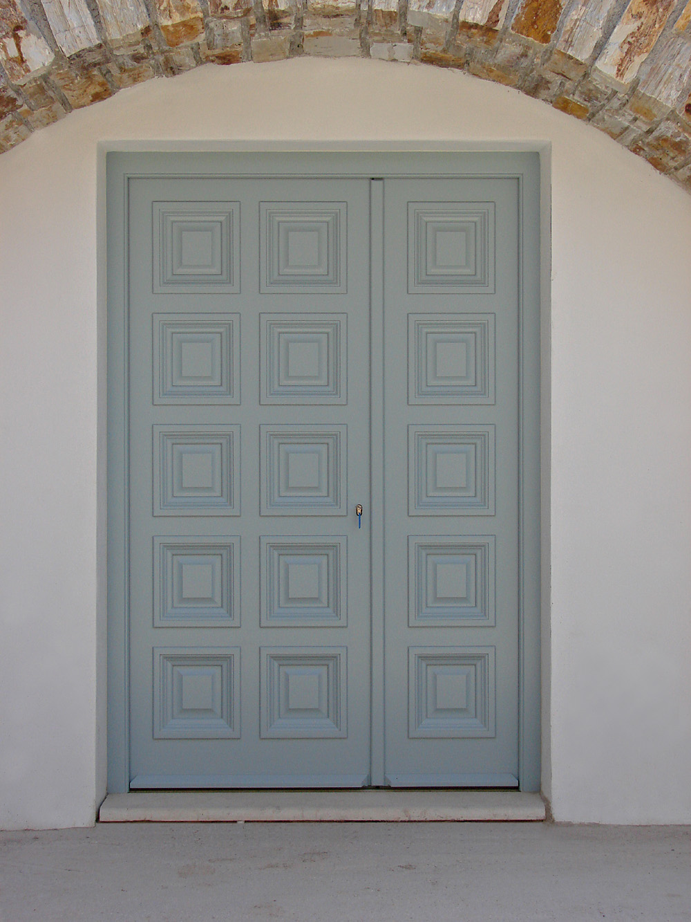Expa SA Paneled Exterior Door